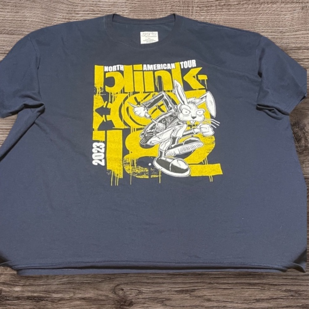 Blink-182 Navy Blue Graphic Tee